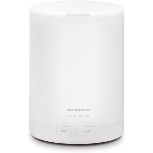 imageInnoGear 300ML Essential Oil Diffuser Premium 5in1 Ultrasonic Aromatherapy Diffusers Scent Humidifier Aroma Diffuser Vaporizer AutoOff Timer for Room Office Home Yellow MediumBasic White