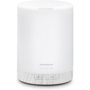 imageInnoGear 300ML Essential Oil Diffuser Premium 5in1 Ultrasonic Aromatherapy Diffusers Scent Humidifier Aroma Diffuser Vaporizer AutoOff Timer for Room Office Home Yellow MediumWhite