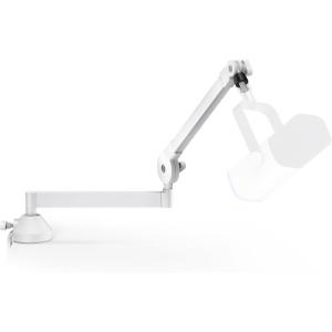 imageInnoGear Low Profile Mic Arm 360 Rotatable Microphone Boom Arm Mic Stand for Fifine AM8 K669B Blue Yeti HyperX QuadCast SoloCast AT2020 with Mic Clip 38quot to 58quot 38quot to 14quot Adapter BlackWhite