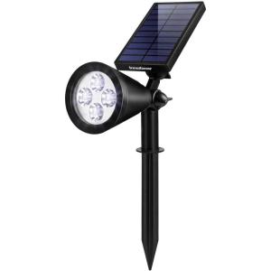 imageInnoGear Solar Lights Outdoor Waterproof Solar Garden Light for Outside Yard Landscape Lighting Pathway Spot Lights Spotlight Wall Light Auto OnOff Pack of 2 WhiteCool White