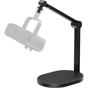 imageInnoGear Studio Mic Stand Max Load 264 lb Microphone Arm Desk Mount Desktop Microphone Stand for Fifine AM8 K669B Blue Yeti HyperX QuadCast SoloCast AT2020 Webcams CamerasBlack