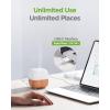 imageInnoGear 150ml Essential Oil Diffuser Premium 5in1 Diffusers for Home Scent 8 LED Color Aromatherapy Diffuser Air Desk Mini Humidifier Small Vaporizer Aroma Diffuser for Computer Laptop Room Office