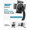 image:imageInnoGear Mic Stand Phone Holder Flexible Gooseneck Mount Clamp for Microphone Boom Arm Tube Pipes Music Accessories for iPhone 16 15 14 13 12 MAX Pro Samsung Galaxy All Smartphones Pack of 2Compact Pack of 2