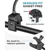 image:imageInnoGear Mic Stand Phone Holder Flexible Gooseneck Mount Clamp for Microphone Boom Arm Tube Pipes Music Accessories for iPhone 16 15 14 13 12 MAX Pro Samsung Galaxy All Smartphones Pack of 2Compact
