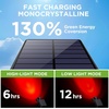 image:imageInnoGear Solar Spot Lights Outdoor Solar Lights Solar Spotlights Flag Pole Light Waterproof Landscape Lighting Outside for Flag Uplighting Backyard Patio Pathway Statue Palm Tree Sign WhiteRed  Green Light