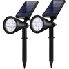 image:imageInnoGear Solar Spot Lights Outdoor Solar Lights Solar Spotlights Flag Pole Light Waterproof Landscape Lighting Outside for Flag Uplighting Backyard Patio Pathway Statue Palm Tree Sign WhiteCool White