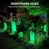 image:imageInnoGear Solar Spot Lights Outdoor Solar Lights Solar Spotlights Flag Pole Light Waterproof Landscape Lighting Outside for Flag Uplighting Backyard Patio Pathway Statue Palm Tree Sign WhiteRed  Green Light
