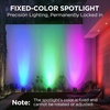 image:imageInnoGear Solar Spot Lights Outdoor Solar Lights Solar Spotlights Flag Pole Light Waterproof Landscape Lighting Outside for Flag Uplighting Backyard Patio Pathway Statue Palm Tree Sign WhiteRed  Green  Violet Purple  Blue
