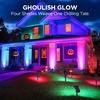 image:imageInnoGear Solar Spot Lights Outdoor Solar Lights Solar Spotlights Flag Pole Light Waterproof Landscape Lighting Outside for Flag Uplighting Backyard Patio Pathway Statue Palm Tree Sign WhiteRed  Green  Violet Purple  Blue