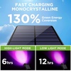 image:imageInnoGear Solar Spot Lights Outdoor Solar Lights Solar Spotlights Flag Pole Light Waterproof Landscape Lighting Outside for Flag Uplighting Backyard Patio Pathway Statue Palm Tree Sign WhiteViolet Purple