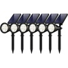 image:imageInnoGear Solar Spot Lights Outdoor Solar Lights Solar Spotlights Flag Pole Light Waterproof Landscape Lighting Outside for Flag Uplighting Backyard Patio Pathway Statue Palm Tree Sign WhiteWhite