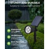 image:imageInnoGear Solar Spot Lights Outdoor Solar Lights Solar Spotlights Flag Pole Light Waterproof Landscape Lighting Outside for Flag Uplighting Backyard Patio Pathway Statue Palm Tree Sign WhiteViolet Purple