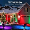 image:imageInnoGear Solar Spot Lights Outdoor Solar Lights Solar Spotlights Flag Pole Light Waterproof Landscape Lighting Outside for Flag Uplighting Backyard Patio Pathway Statue Palm Tree Sign WhiteRed  Green  Violet Purple  Blue