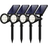 image:imageInnoGear Solar Spot Lights Outdoor Solar Lights Solar Spotlights Flag Pole Light Waterproof Landscape Lighting Outside for Flag Uplighting Backyard Patio Pathway Statue Palm Tree Sign WhiteWhite
