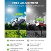image:imageInnoGear Solar Spot Lights Outdoor Solar Lights Solar Spotlights Flag Pole Light Waterproof Landscape Lighting Outside for Flag Uplighting Backyard Patio Pathway Statue Palm Tree Sign WhiteViolet Purple