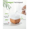 image:imageInnoGear 150ml Essential Oil Diffuser 2 Pack 5in1 Diffusers for Home Scent 8 LED Color Aromatherapy Diffuser Air Desk Mini Humidifier Small Vaporizer Aroma Diffuser for Laptop Office MediumYellow