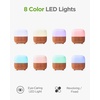 image:imageInnoGear 150ml Essential Oil Diffuser 2 Pack 5in1 Diffusers for Home Scent 8 LED Color Aromatherapy Diffuser Air Desk Mini Humidifier Small Vaporizer Aroma Diffuser for Laptop Office MediumYellow