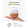 image:imageInnoGear 150ml Essential Oil Diffuser 2 Pack 5in1 Diffusers for Home Scent 8 LED Color Aromatherapy Diffuser Air Desk Mini Humidifier Small Vaporizer Aroma Diffuser for Laptop Office MediumYellow