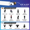 image:imageInnoGear 2026 Upgraded Microphone Boom Arm Magnetic Cable Management Low Profile Mic Stand 360 Rotatable Desk Mount for Fifine AM8 K669B Blue Yeti HyperX QuadCast SoloCast AT2020 WhiteWhite