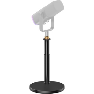image:imageInnoGear Desktop Microphone Stand Telescopic Table Mic Stand for Desk Adjustable with Mic Clip 58 to 38 Screw for Blue Yeti HyperX QuadCast SoloCast Snowball Fifine Shure SM7B and Other Mic
